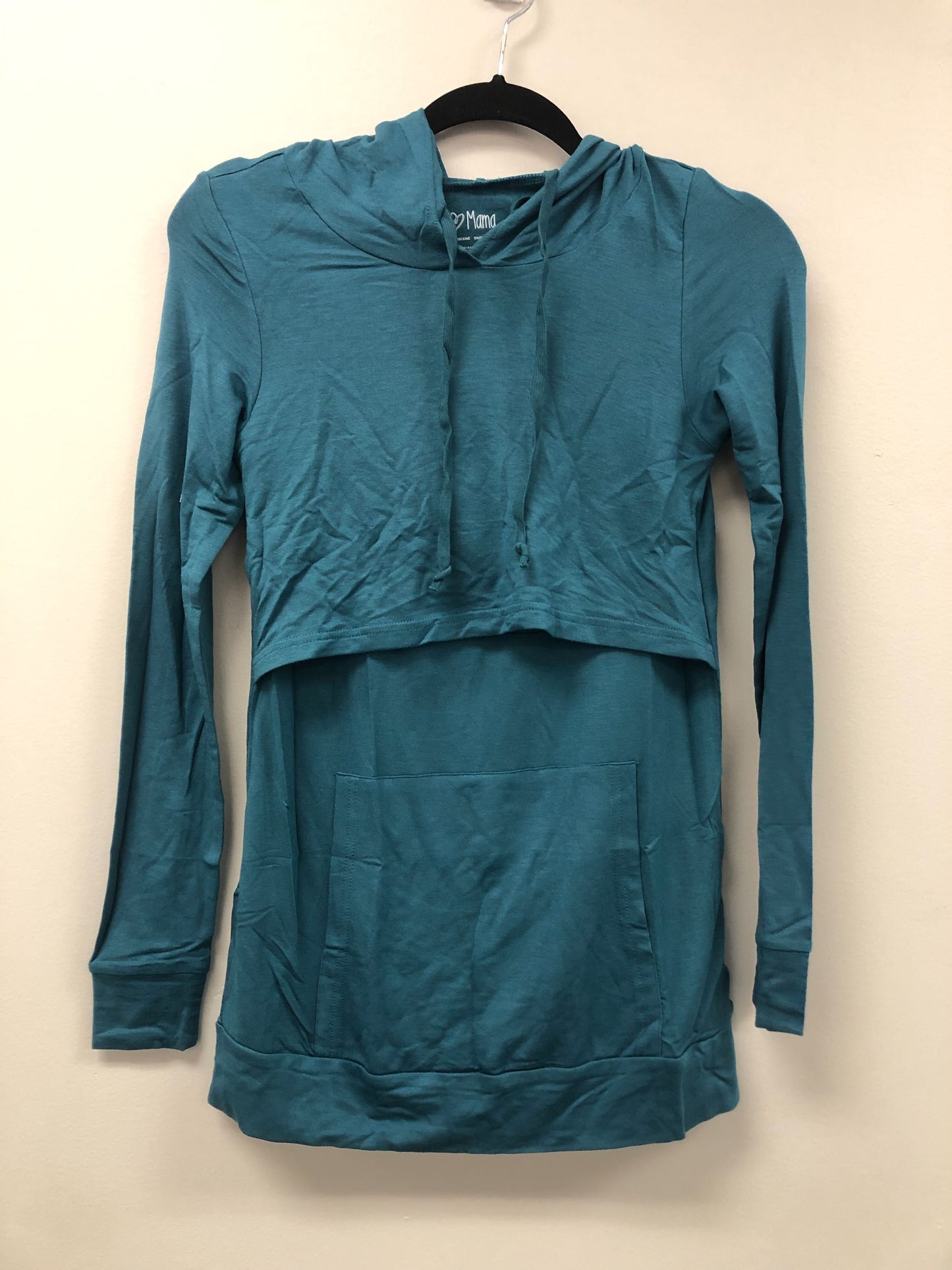 Outlet 5924 - Latched Mama Cloud Nursing Hoodie - Prussian Blue - Extra Extra Small