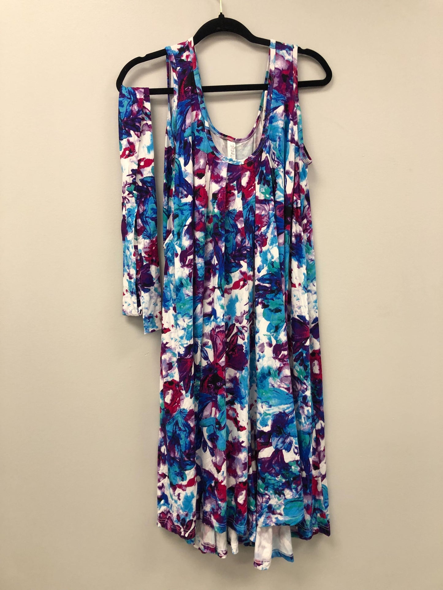 Outlet 5600 - Latched Mama Nursing Romper - Vivid Watercolor - Standard