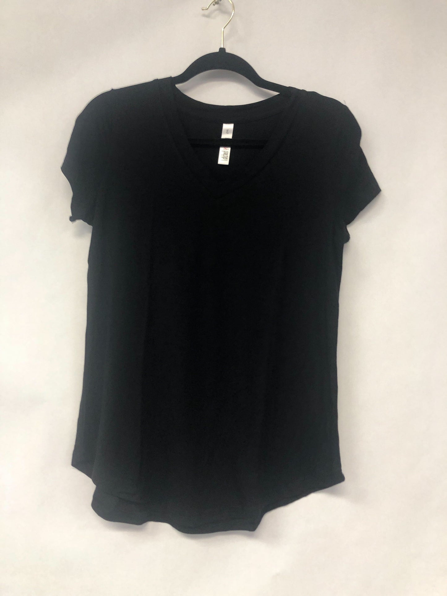 Outlet 6209 - V-Neck Boyfriend Nursing Tee - Black - Extra Small