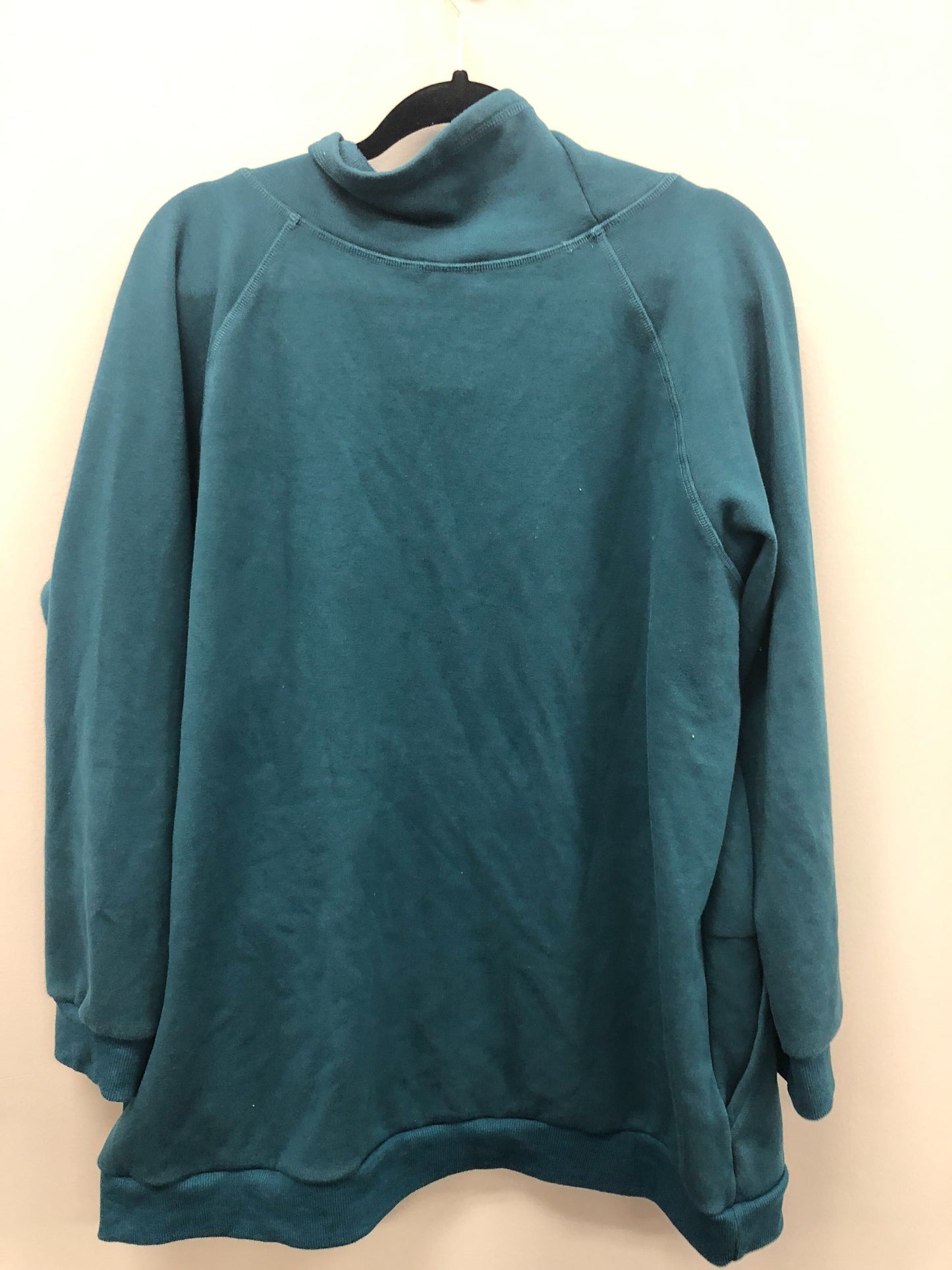 Outlet 5736 - Latched Mama Harbor Snap Nursing Pullover - Peacock - 3X