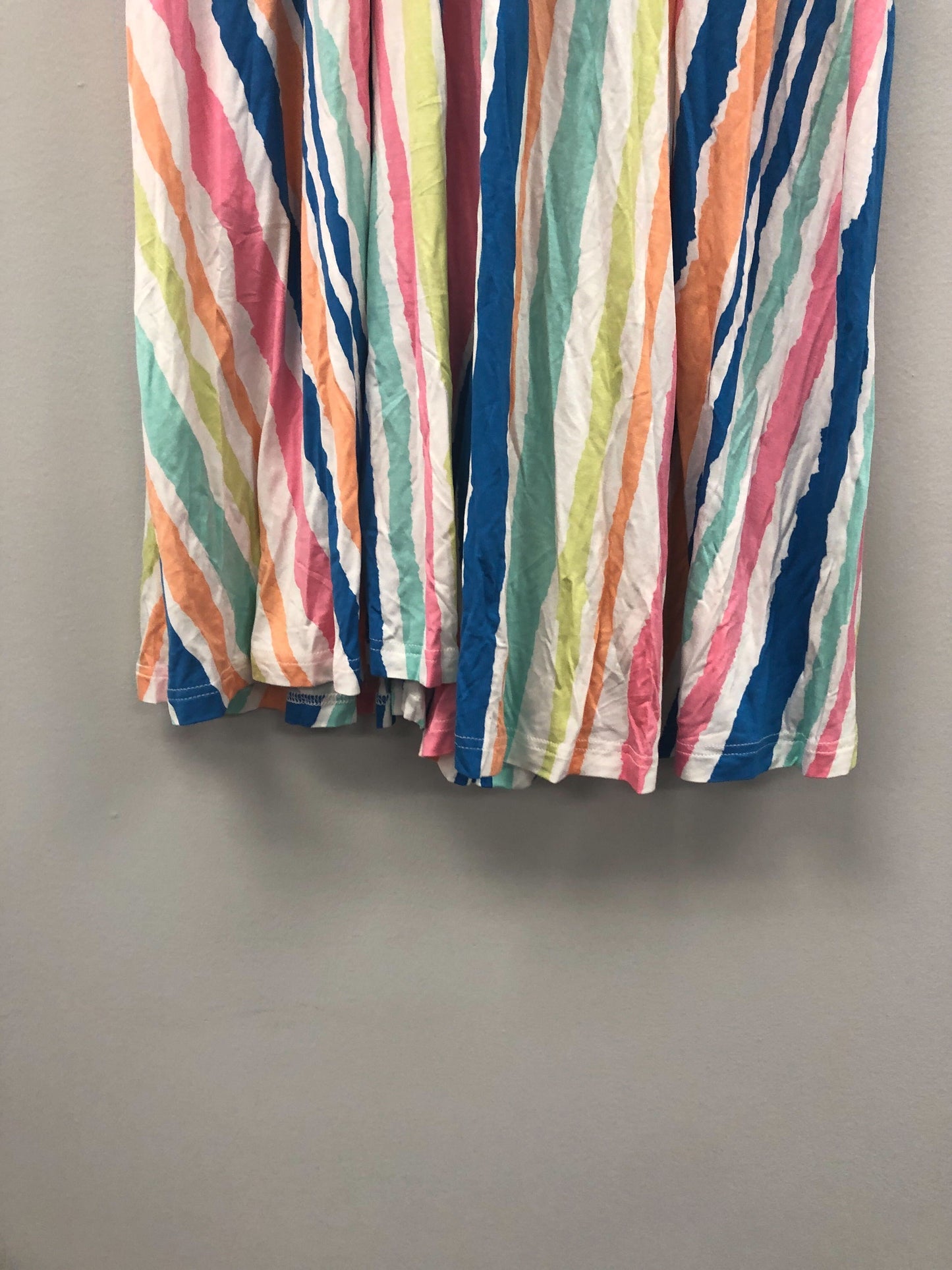 Outlet 5662 - Latched Mama Printed Nursing Romper - Summer Stripes - Petite