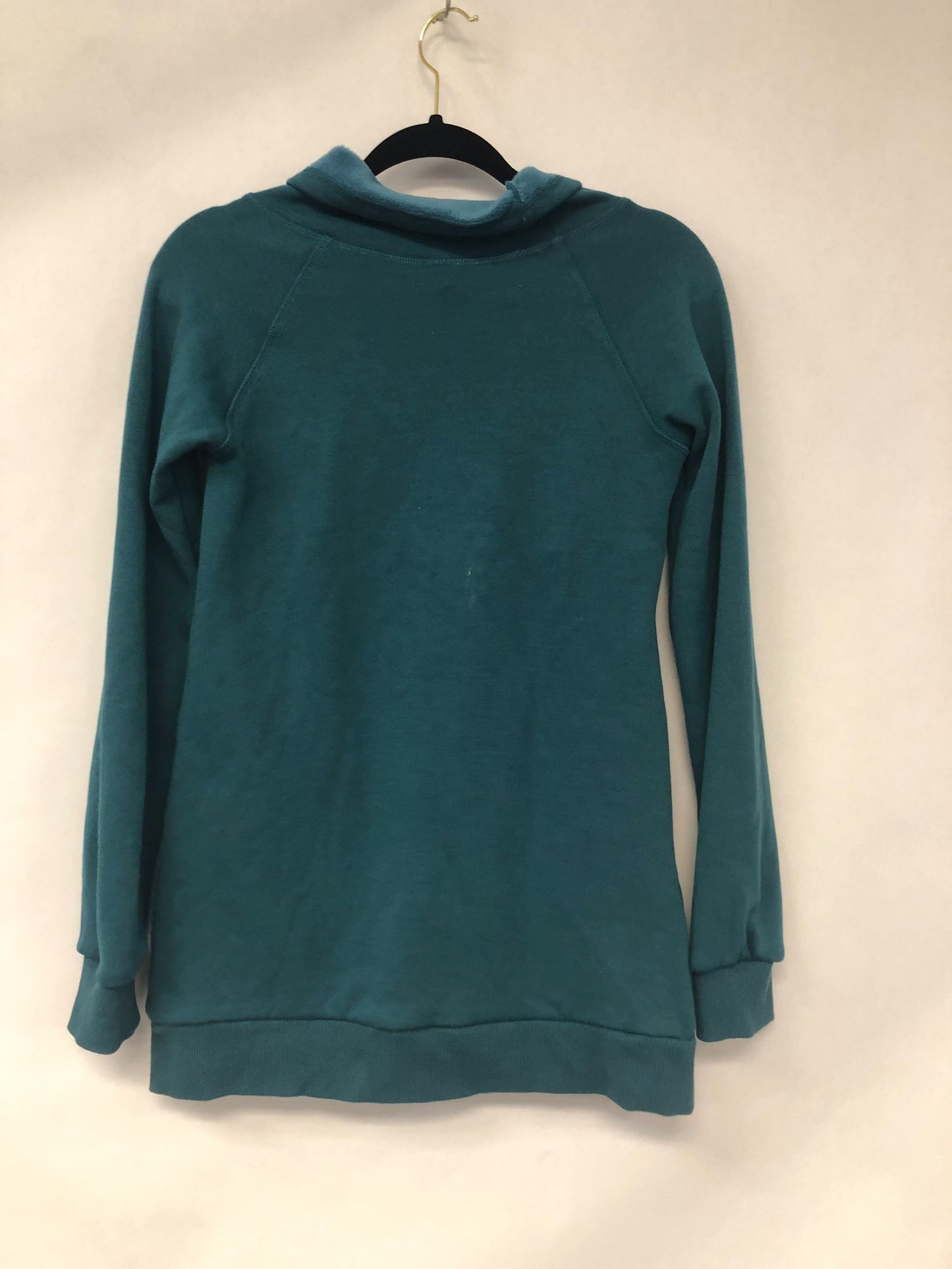 Outlet 6079 - Latched Mama Embroidered Harbor Snap Nursing Pullover - Peacock - Extra Small