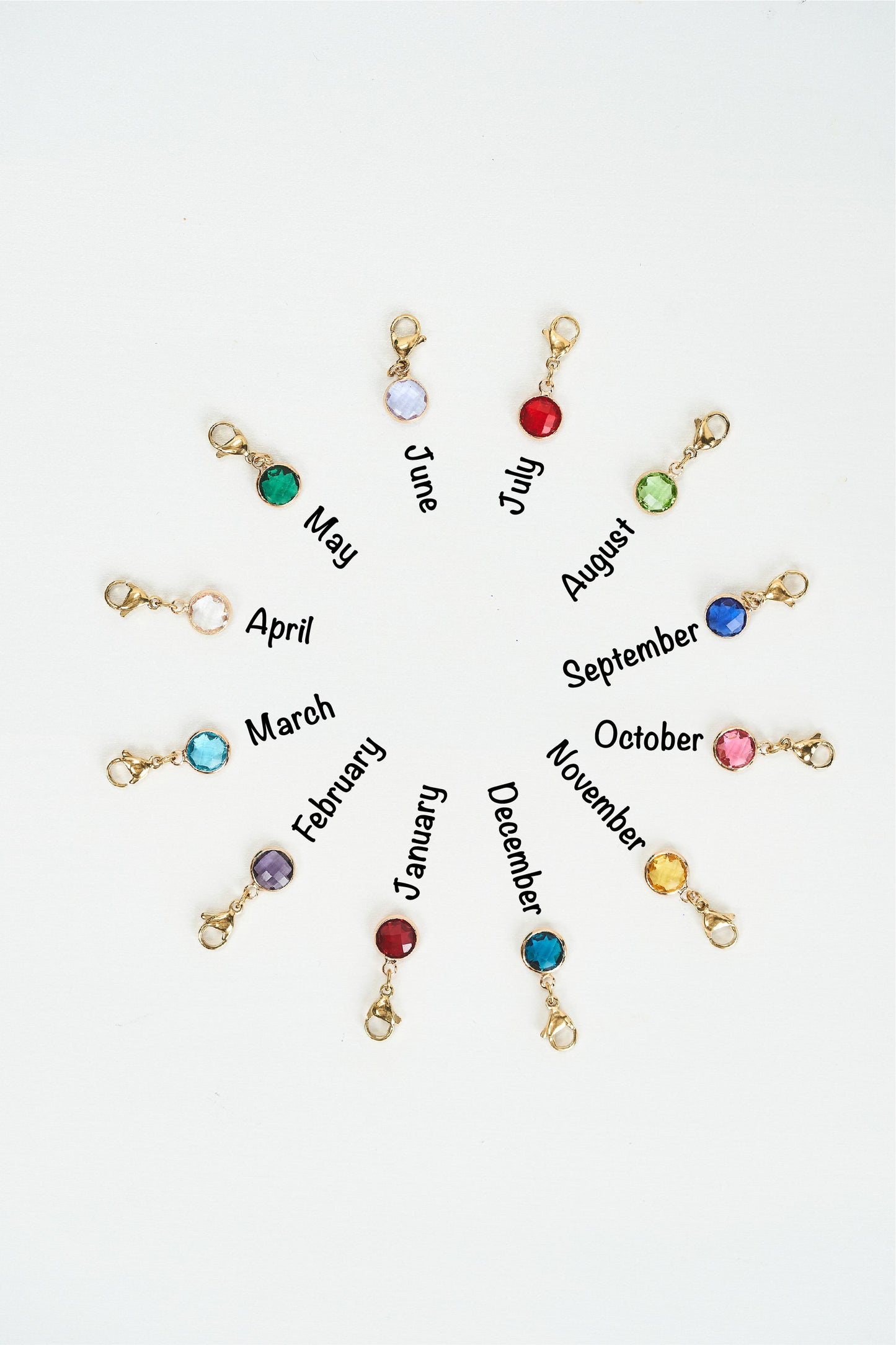 Latched Mama Birthstone Charm