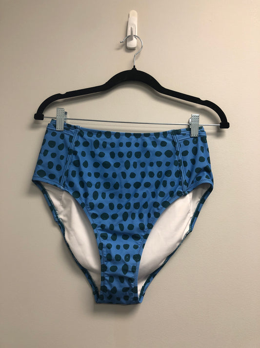 Outlet 7115 - Latched Mama High Waisted Swim Bottoms with Pockets - Final Sale - Teal Surf - Small