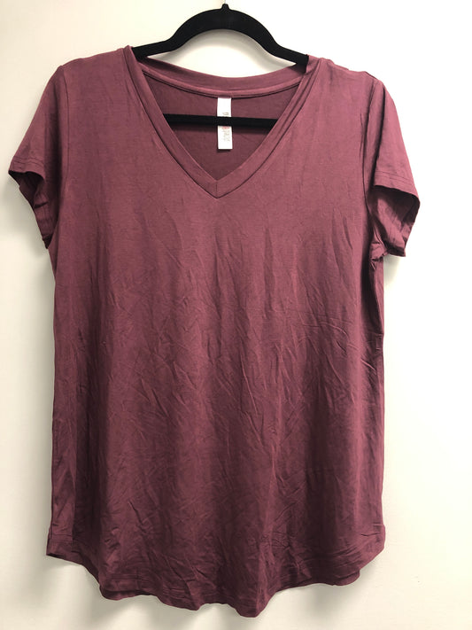 Outlet 7017 - Latched Mama Favorite Non-Nursing Tee - Wine - Small