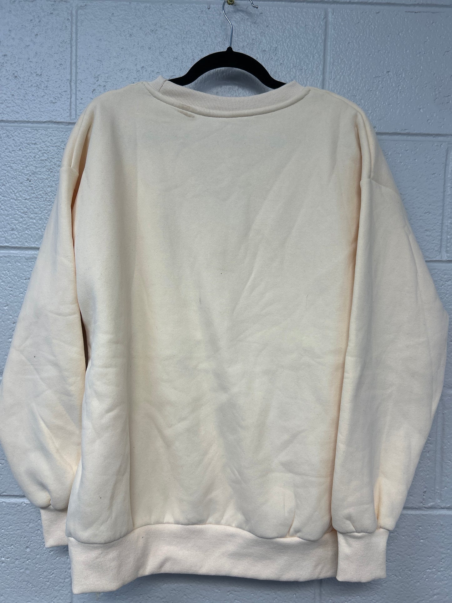 Outlet 7234 - Latched Mama Snuggle-Up Nursing Sweatshirt - Cream - Large