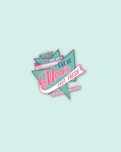 Latched Mama Decal Sticker