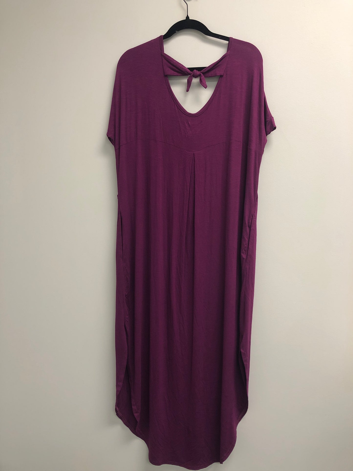 Outlet 6925 - Latched Mama Dolman Nursing Maxi - Plum - M/L