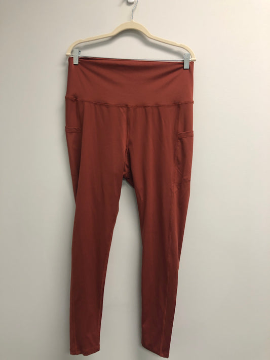 Outlet 6626 - Latched Mama High Waisted Leggings with Side Pocket - Final Sale - Copper - 1X