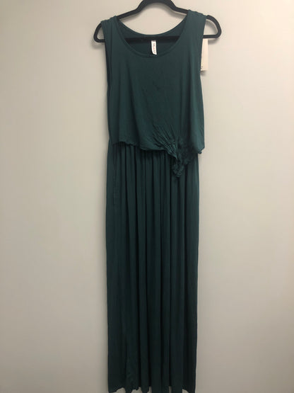 Outlet 6787 - Latched Mama Boardwalk Nursing Maxi - Forest Green - Large