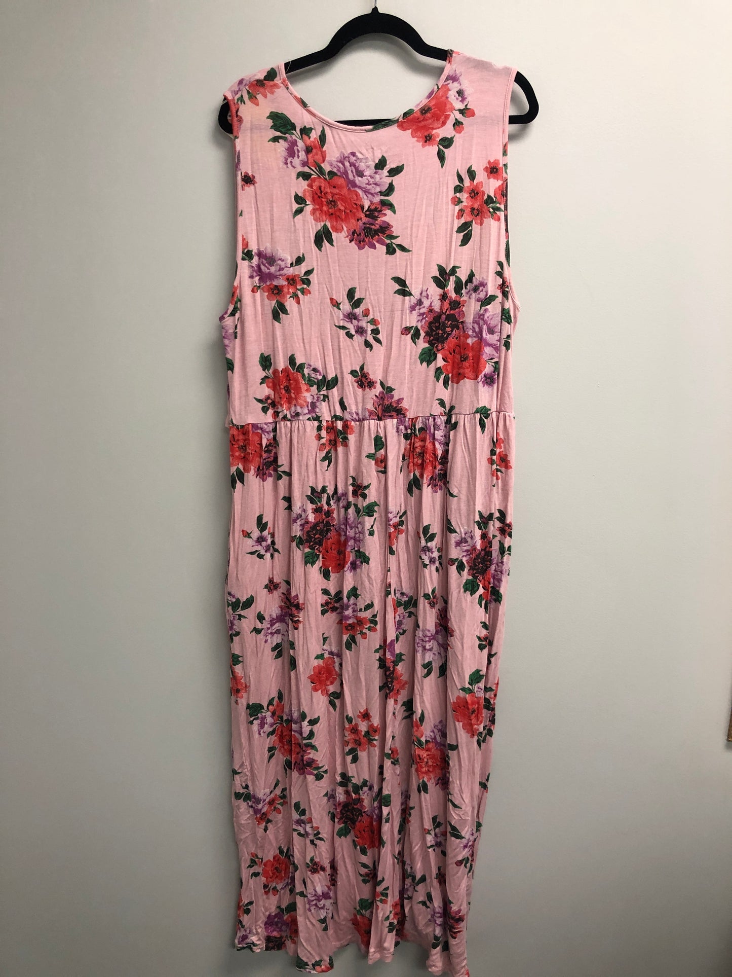 Outlet 7027 - Latched Mama Boardwalk Nursing Maxi - Watercolor Rose - 3X