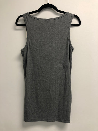 Outlet 7011 - Latched Mama Ribbed Nursing Tank - Charcoal - Small