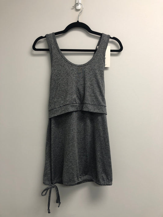 Outlet 6936 - Latched Mama Racerback Performance Nursing Tank - Charcoal/Black - Large