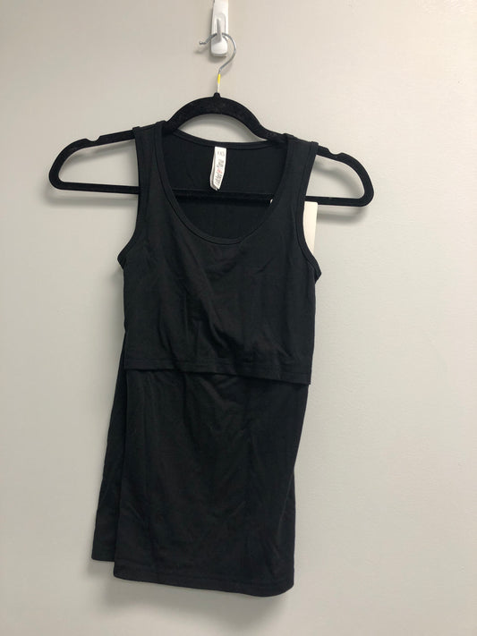 Outlet 7041 - Latched Mama Simple Nursing Tank - Final Sale - Black - Extra Extra Small