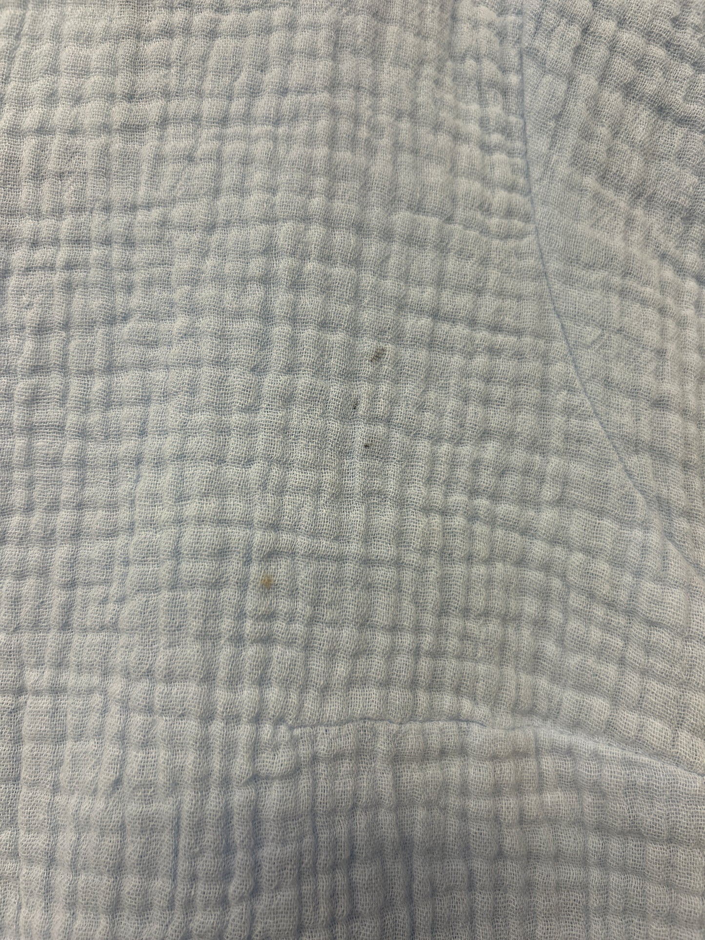 Outlet 7258 - Latched Mama Coastline Cotton Nursing Top - SKYBLUE - Large