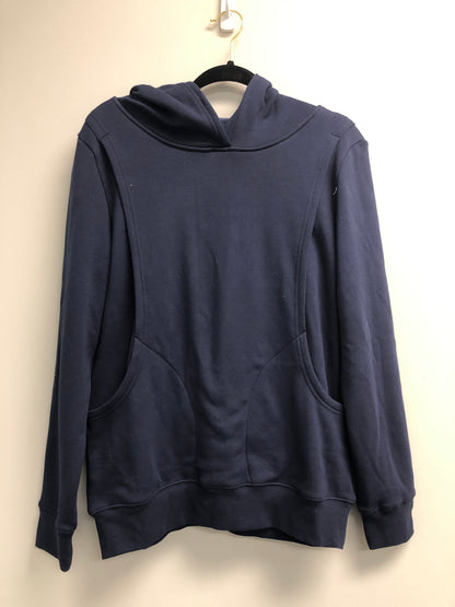 Outlet 6954 - The Latched Mama Heavy Nursing Hoodie - Navy - Medium