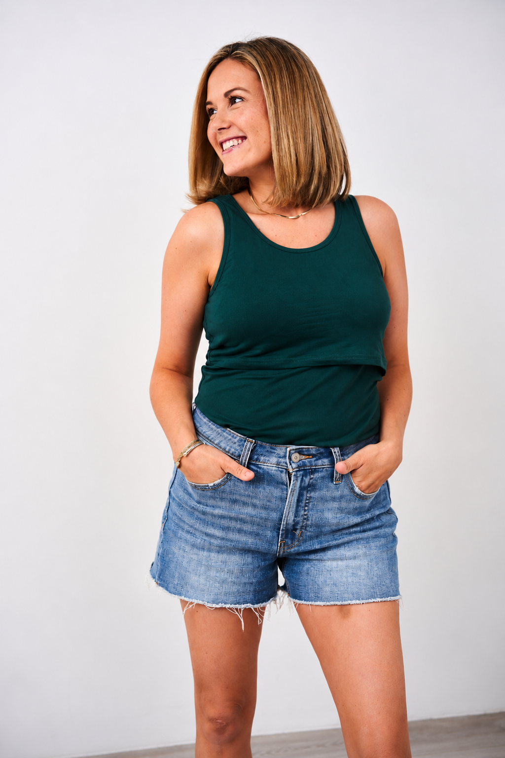 Latched Mama Basics Nursing Tank