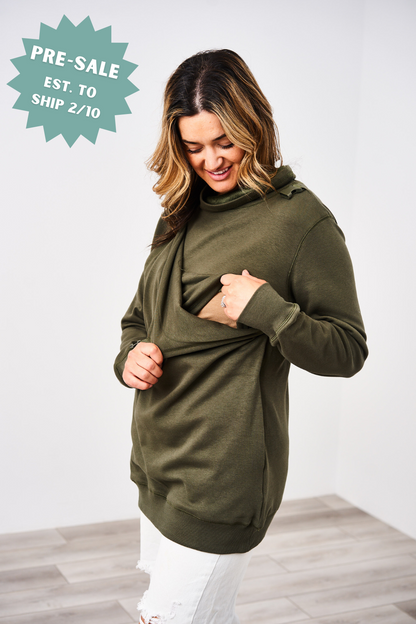 Latched Mama Buckle & Go Babywearing Pullover