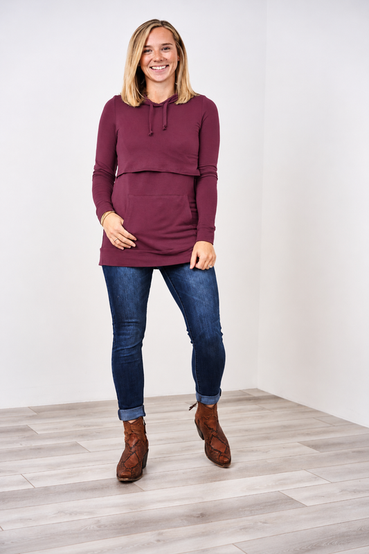 Latched Mama Cloud Nursing Hoodie