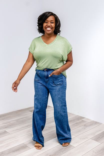 Latched Mama V-Neck Daily Nursing Tee