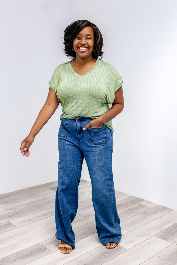 Latched Mama V-Neck Daily Nursing Tee