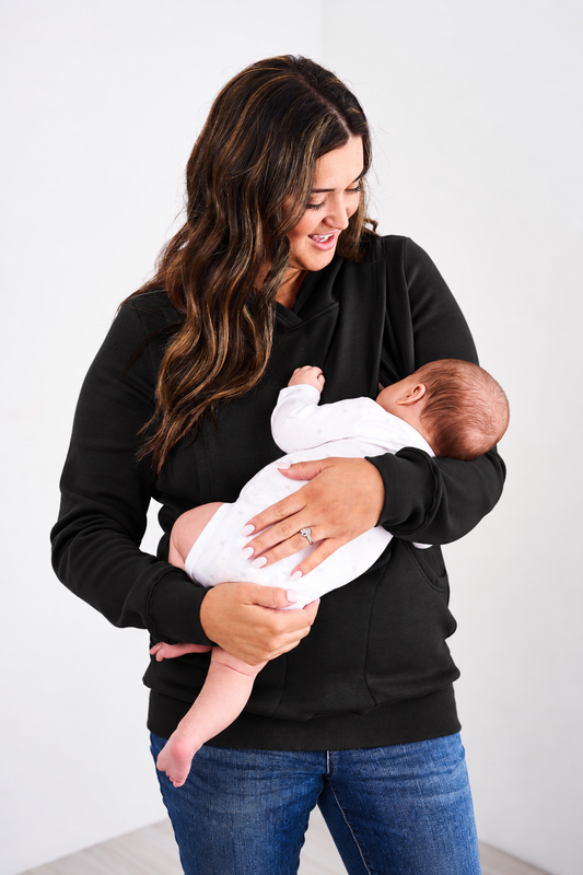 The Latched Mama Heavy Nursing Hoodie