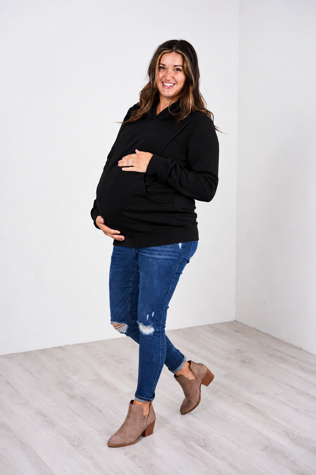The Latched Mama Heavy Nursing Hoodie