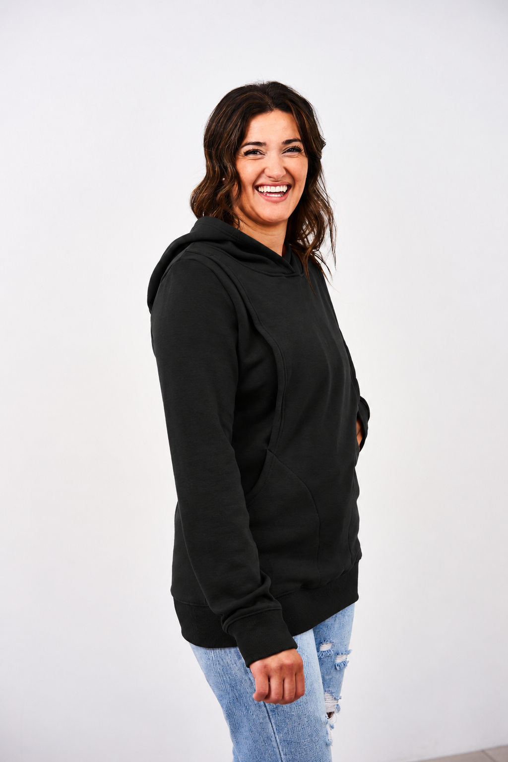 The Latched Mama Heavy Nursing Hoodie