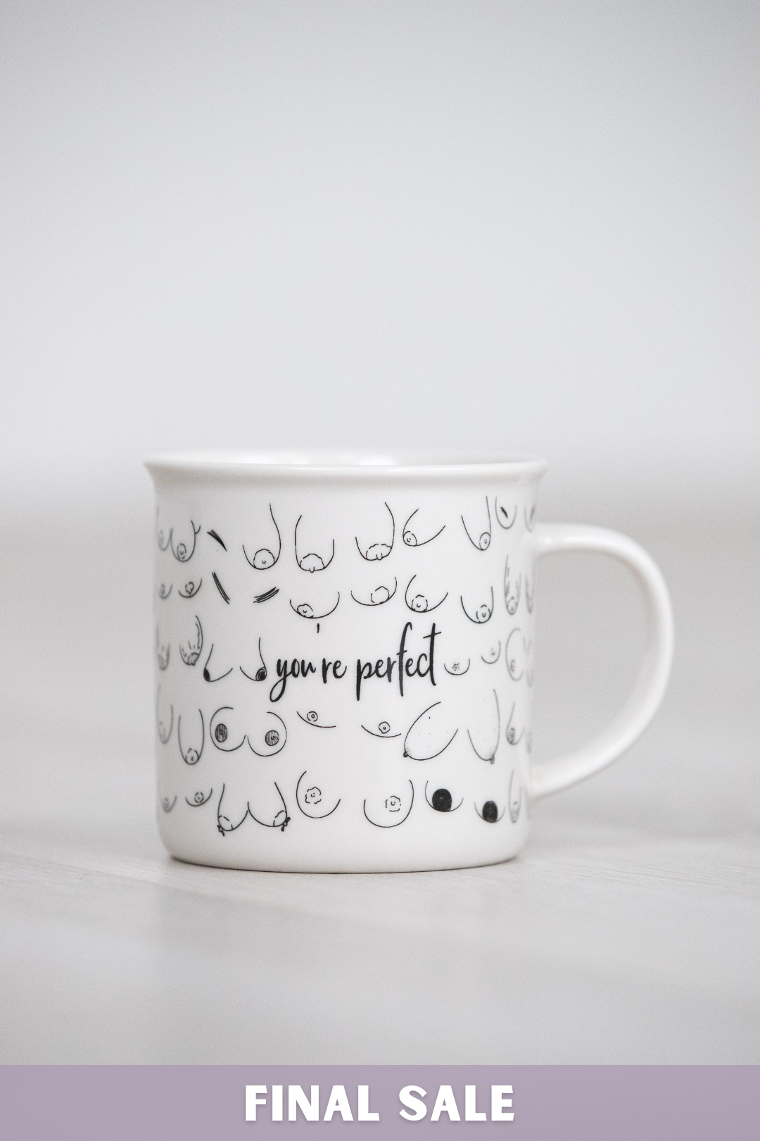 Latched Mama Boob Mug - Final Sale