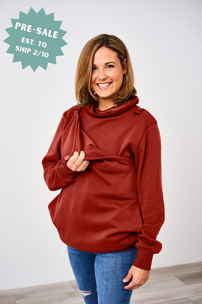 Latched Mama Buckle & Go Babywearing Pullover