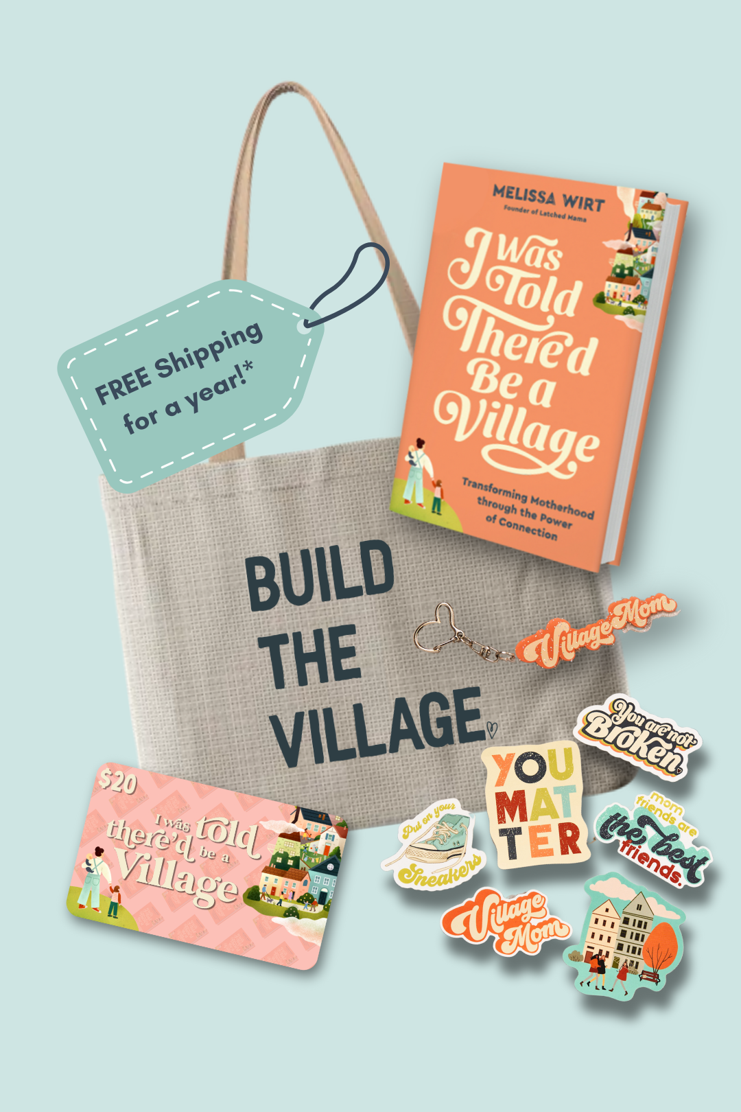 The Village Box- Book, Membership, & Village Swag