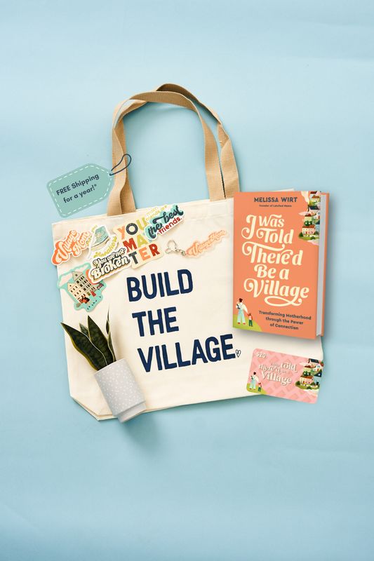 The Village Book Bag- Book, Membership, & Village Swag