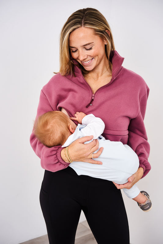 Nursing Tops, Dresses, Pajamas & More for Breastfeeding Moms – Latched Mama