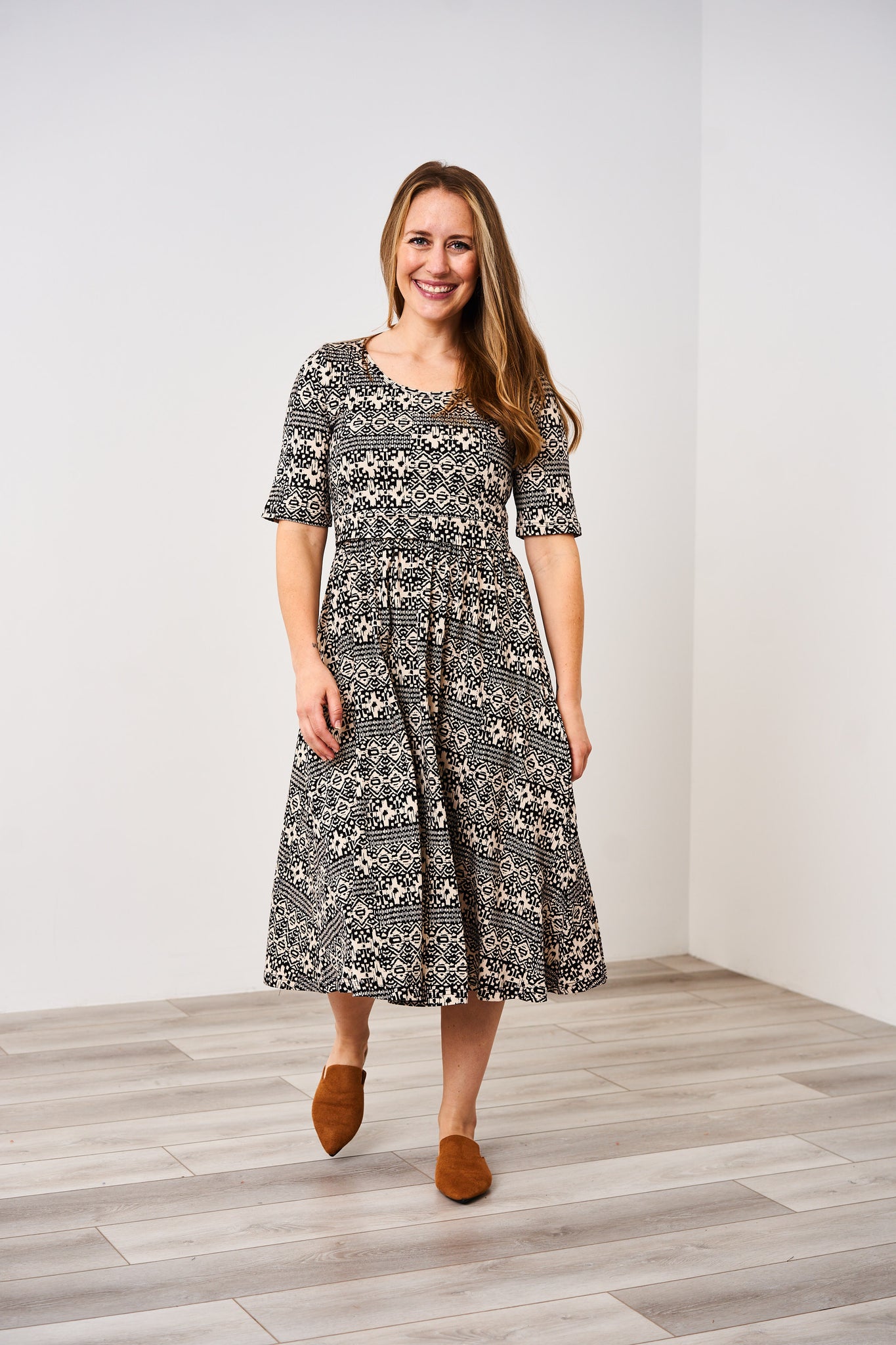 Latched Mama Classic Cotton Nursing Dress