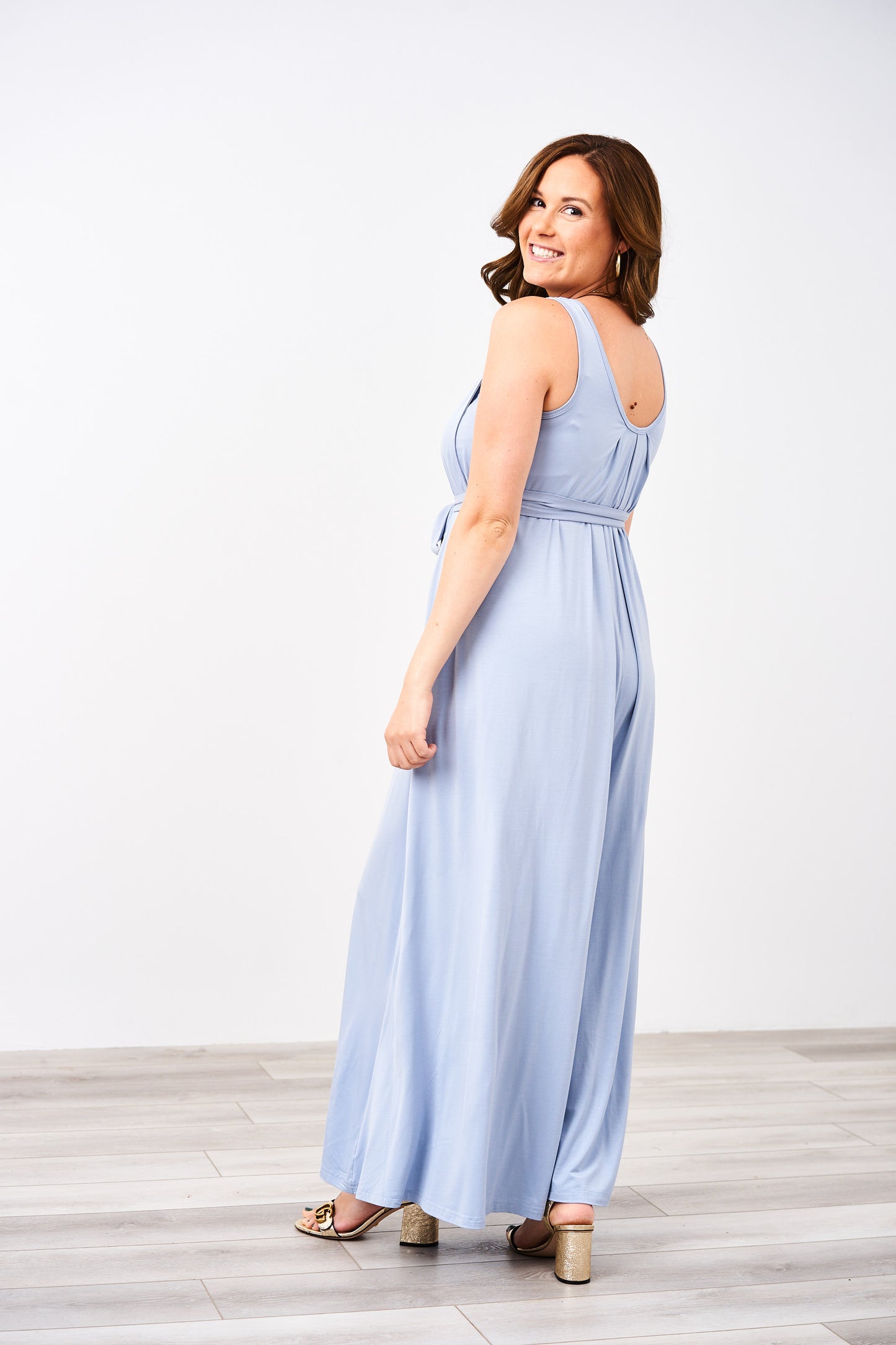 Latched Mama Sleeveless Maxi Nursing Momper