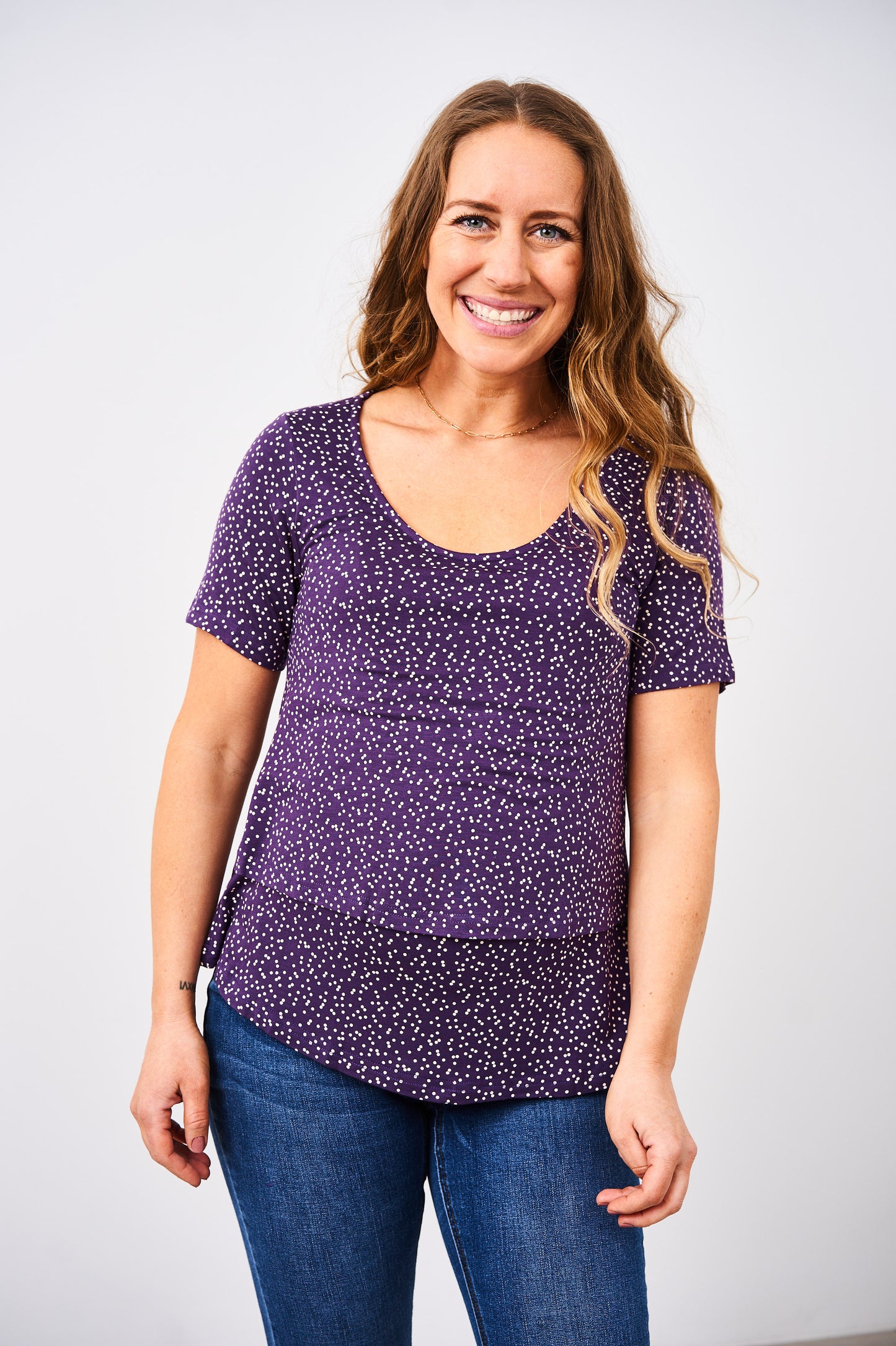 Latched Mama Relaxed Nursing Swing Tee