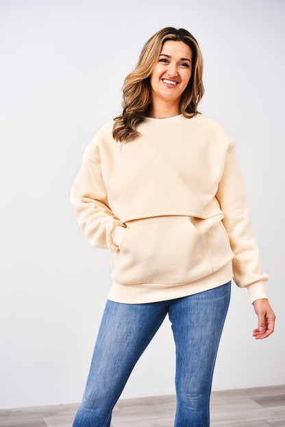 Latched Mama 635 Snuggle-Up Nursing Pullover