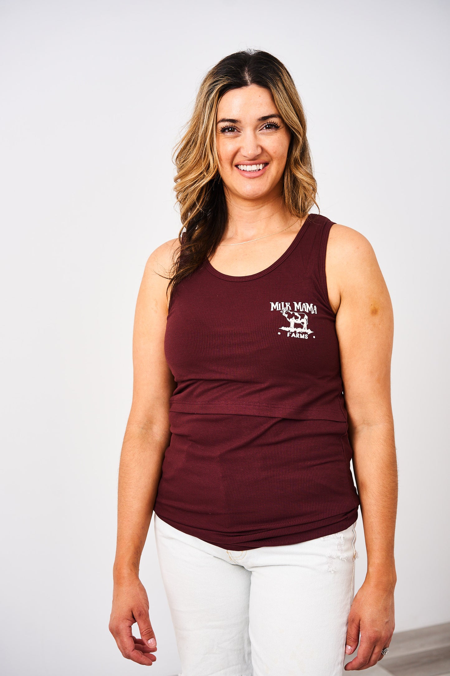 Latched Mama Ribbed Nursing Tank
