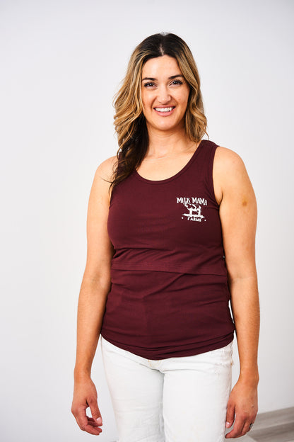 Latched Mama Ribbed Nursing Tank