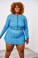 Latched Mama Sporty Swim Skirt with Boy Shorts - Final Sale
