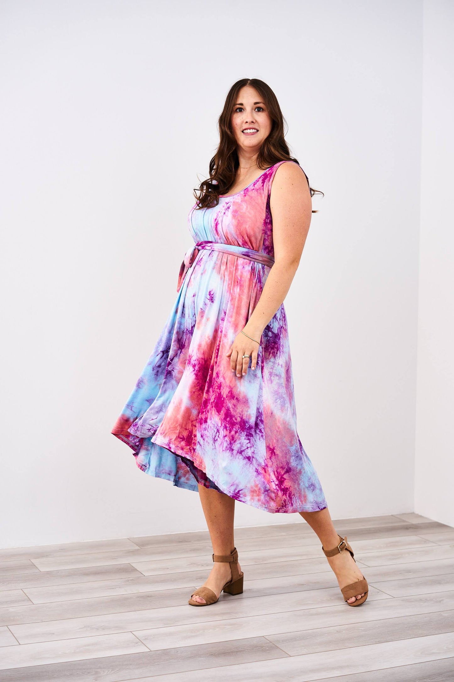 Latched Mama Printed Nursing Romper - Last Chance