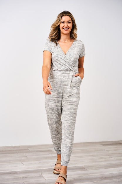 Latched Mama Play All Day Nursing Jumpsuit- Final Sale