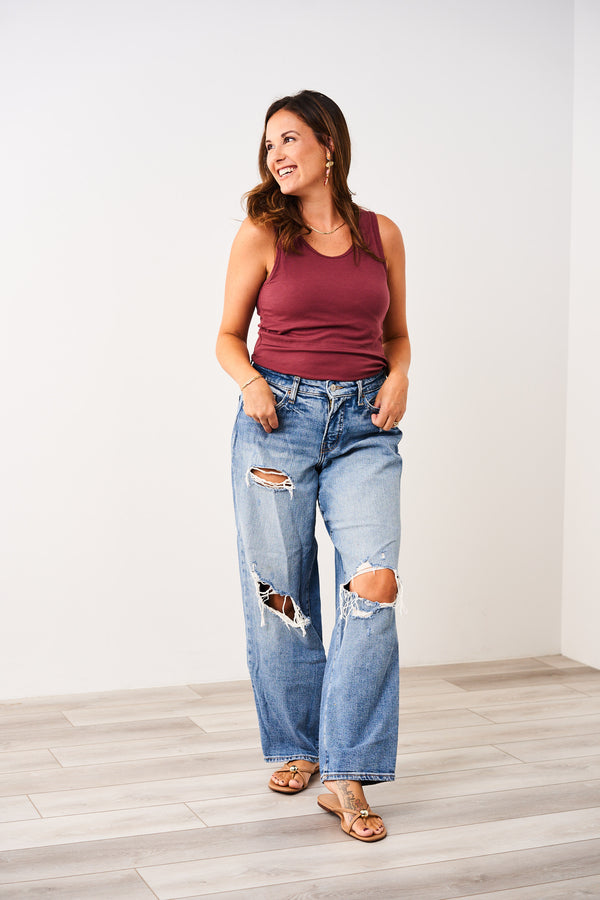 Latched Mama Ribbed Nursing Tank