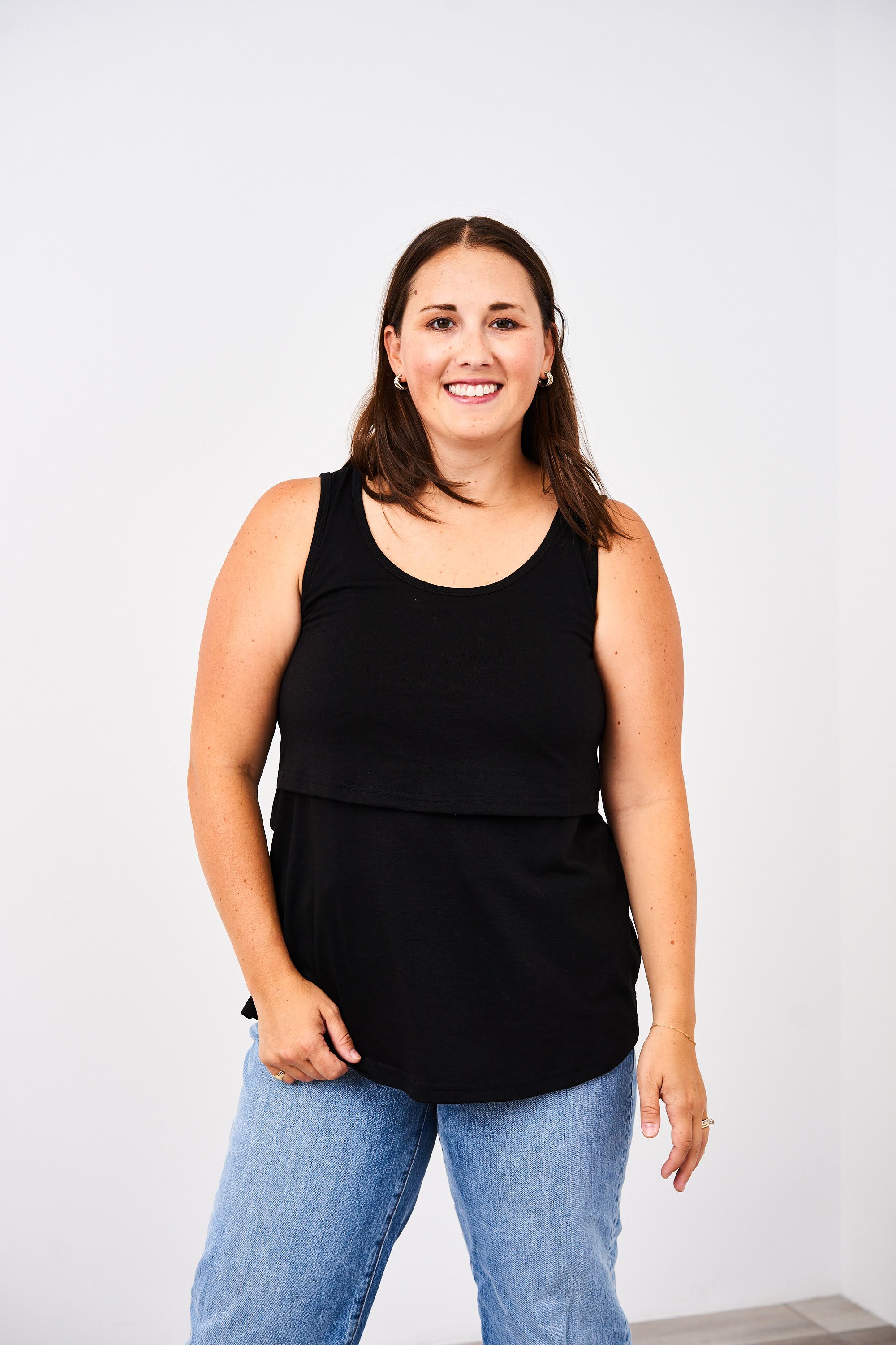 Latched Mama Swing Nursing Tank