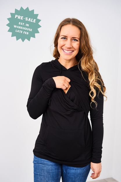 Latched Mama Cloud Nursing Hoodie