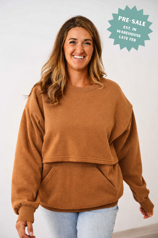 Latched Mama 635 Snuggle-Up Nursing Pullover