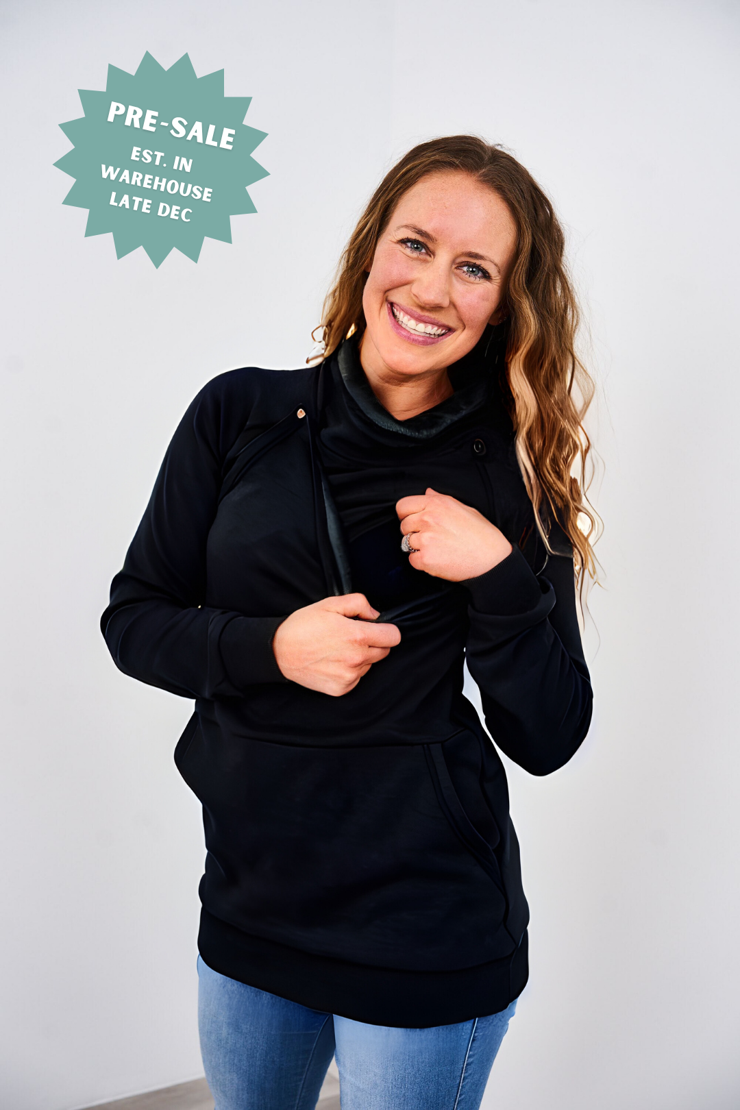 Latched Mama Harbor Snap Nursing Pullover