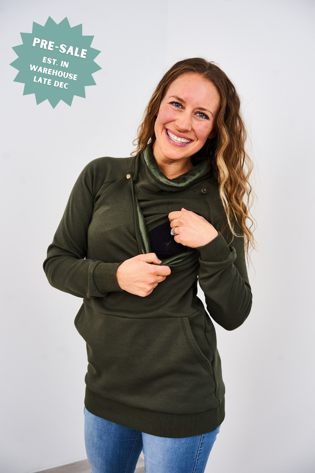 Latched Mama Harbor Snap Nursing Pullover