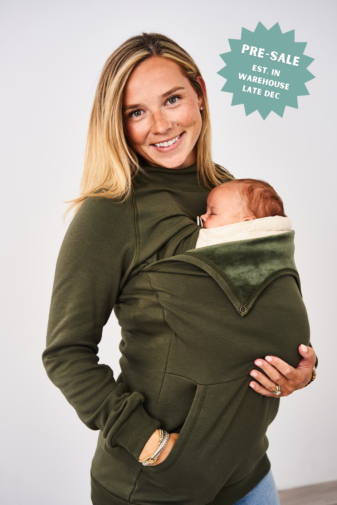 Latched Mama Harbor Snap Nursing Pullover