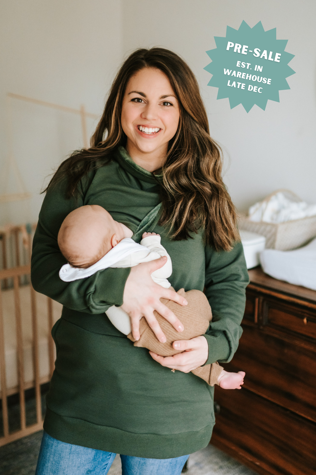 Latched Mama Harbor Snap Nursing Pullover